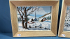 2 Winter Scene Paint by Number Paintings - 3