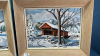 2 Winter Scene Paint by Number Paintings - 4