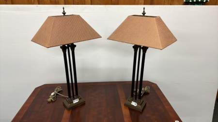 2 Table Lamps with Shades