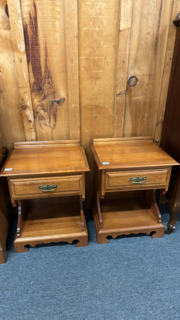 Pair of Roxton Maple Night Stands