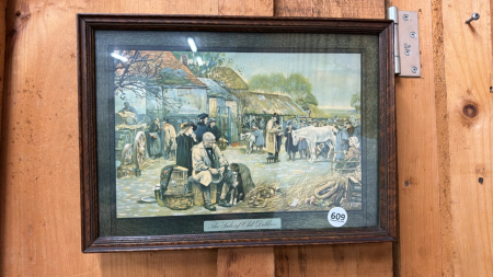 Framed Print 'The Sale of Old Dobbin'