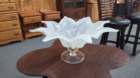 Large Art Glass Bowl