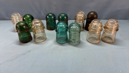 Assortment of Glass Insulators