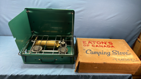 Eatons Camping Stove with Original Box - See Note