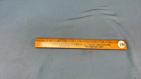 Milverton Creamery 12in Ruler