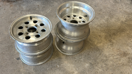 4 Aluminum Rims - See Notes