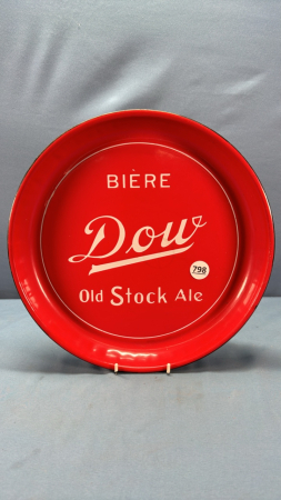 Dow Porcelain Beer Tray