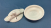 Milk Glass Doves Covered Dish - 3