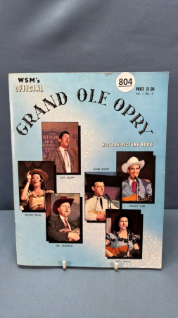 Grand Ole Opry Program with Autographs- 56 Pages