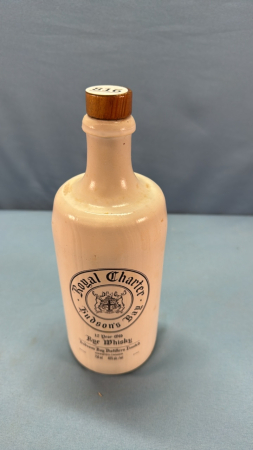 Pottery Royal Charter Whiskey Bottle - 750ml