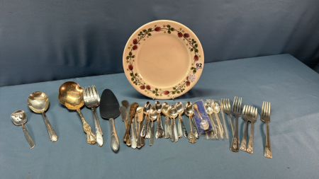 Assorted Silver Plate Flatware -See Notes