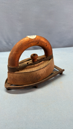 Taylor-Forbes Sad Iron And Trivet