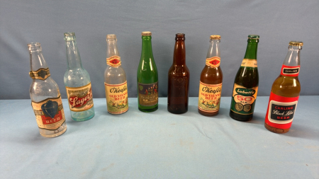 Vintage Beer Bottle Collection