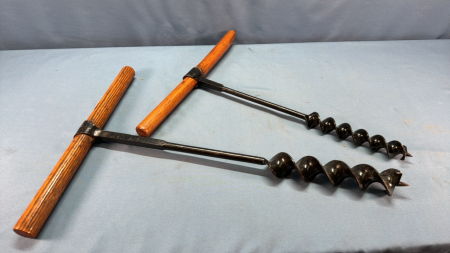 2 Hand Augers