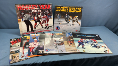 11 Hockey Heroes Calendars - See Notes