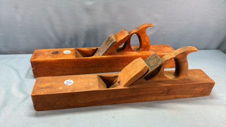 2 - 22in Wood Block Planes