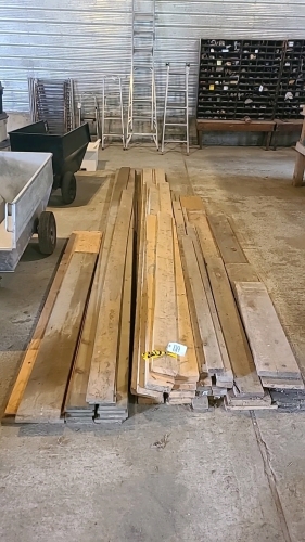 Good quantity of mixed lumber