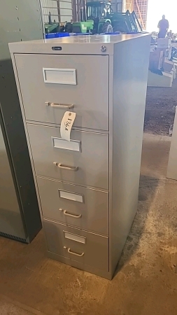 Four drawer filing cabinet