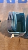 5-Rubbermaid poly totes with lids - 2