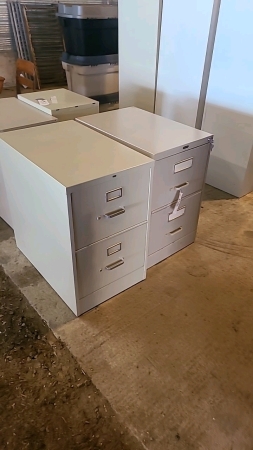 2-2 drawer file cabinets