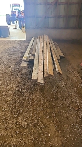 Lot of miscellaneous lumber