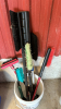 Lot of snow brushes and poly snow shovels - 3