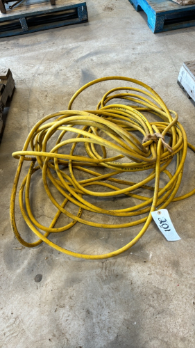 Yellow air hose