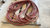 Large quantity of red air hose - 2