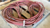 Large quantity of red air hose - 4