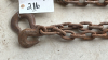 2-Lots of logging chain and Pail of chain - 5