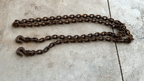 14ft logging chain with 2-grab hooks