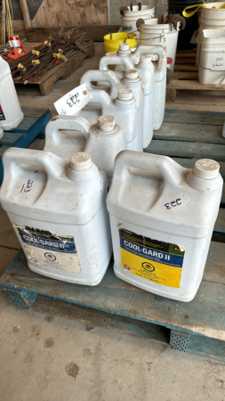 7-Part jugs of coolant