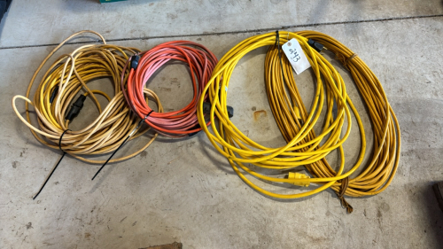 Lot Of extension cords