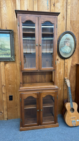 2 Piece Display Cabinet