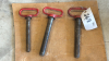 Lot of six draw pins - 3