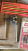 Lot of drill bits, screw extractors, punches, and chain tool - 6