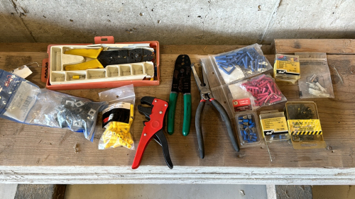 Wire strippers and electrical components