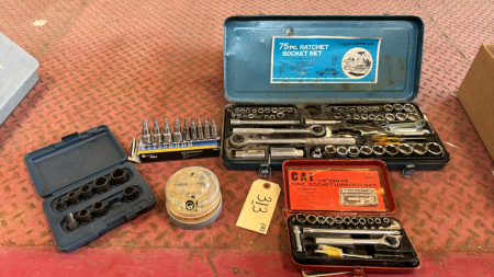 Socket set lot