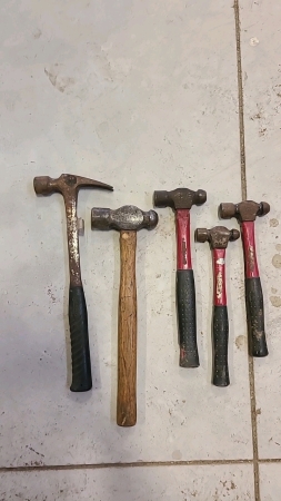 4-Ball pein Hammers and Claw Hammer