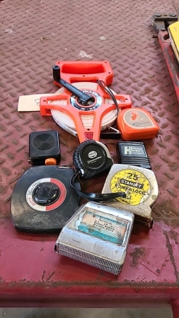 Tape measure lot