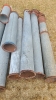 10 Sections of Silo Pipe and Clamps - 7