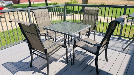 Patio Table and 4 Chairs