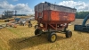 Turnco Approx 200bu Fertilizer Wagon with Auger - 3