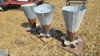 3-Galvanized Hog Feeders - 3