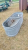 Galvanized 6ft Water Trough - 5