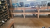 13’ x 28” heavy wooden workbench - 2