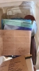 Tote of sanding, belts, and sanding discs - 4