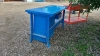 Blue steel workbench with Cabinet and drawer - 3