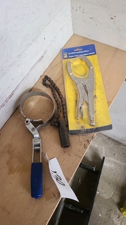 Filter, wrenches, and filter pliers