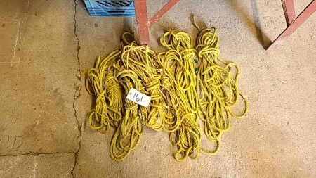 Lot of nylon rope